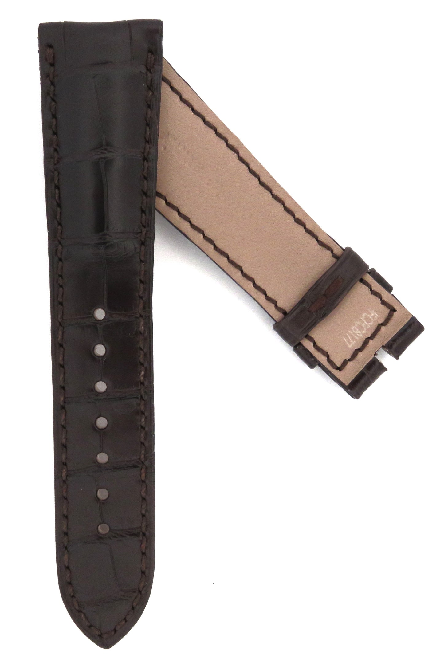 TAG Heuer Carrera FC8177 CAR5040 Brown Alligator Strap 22mm - Genuine OEM