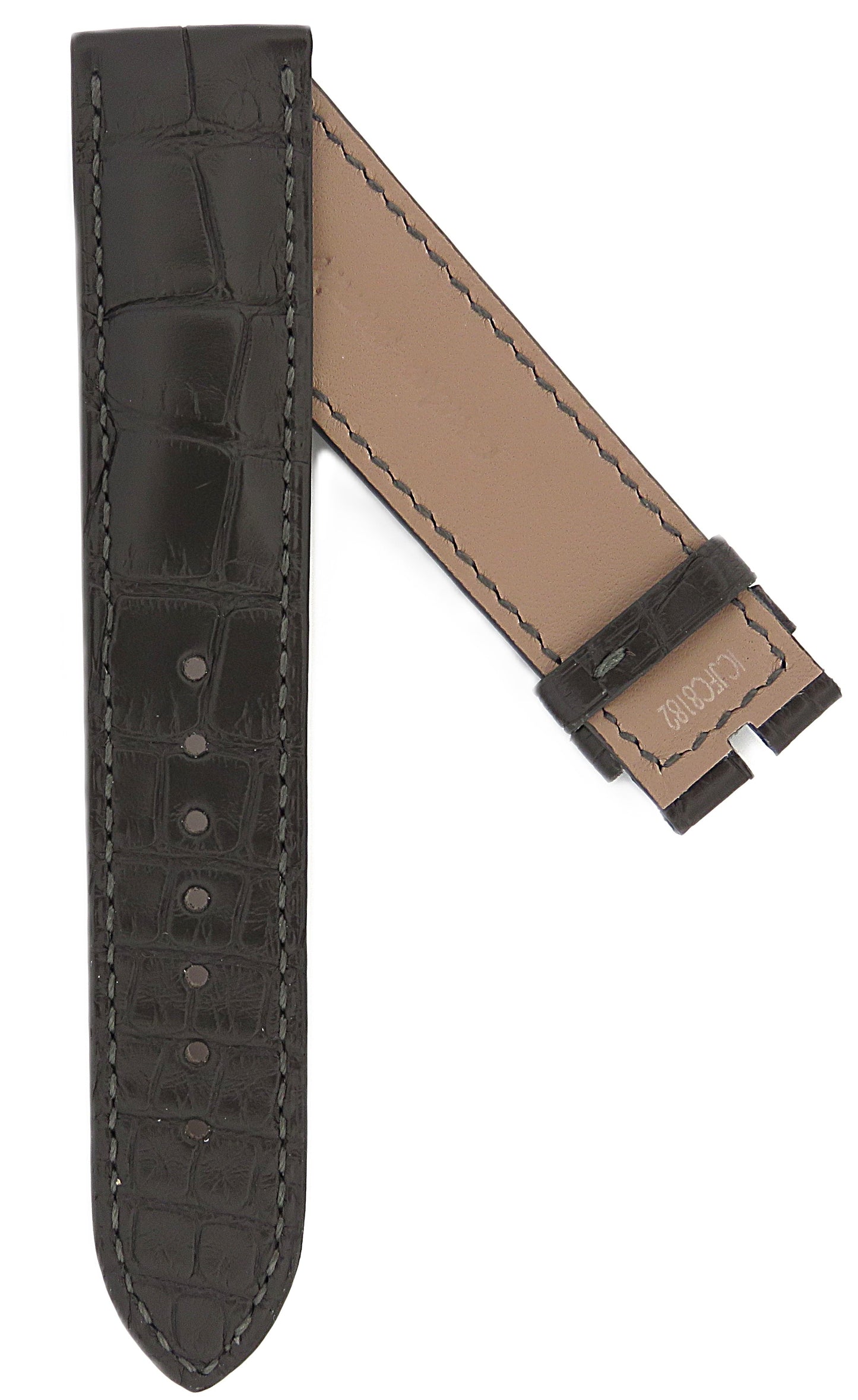 TAG Heuer Carrera FC8182 CAR2141 Grey Alligator Strap 20mm - Genuine OEM