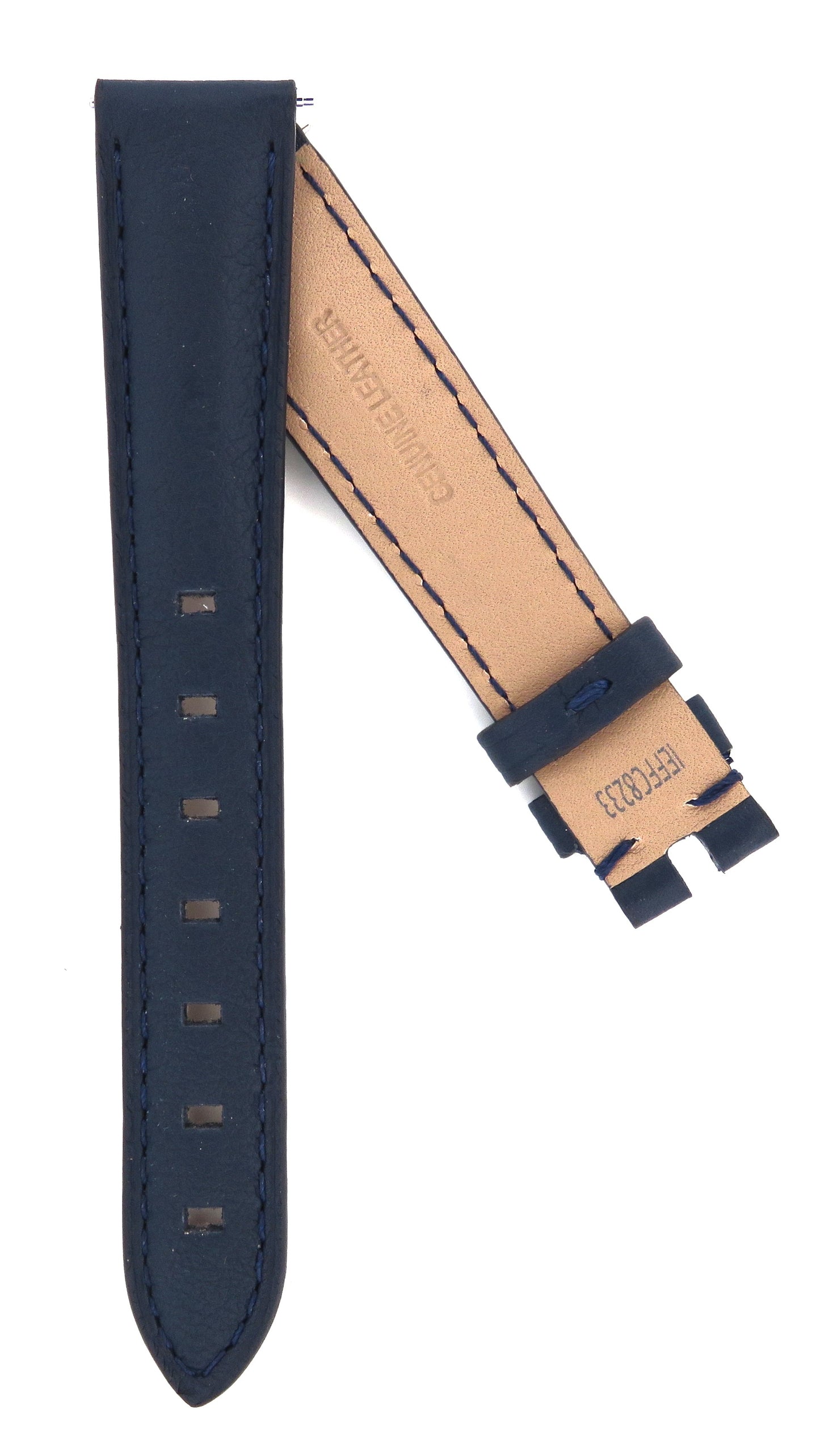TAG Heuer Formula 1 FC8233 WBJ1412 Blue Calfskin Strap 15.5mm - Genuine OEM