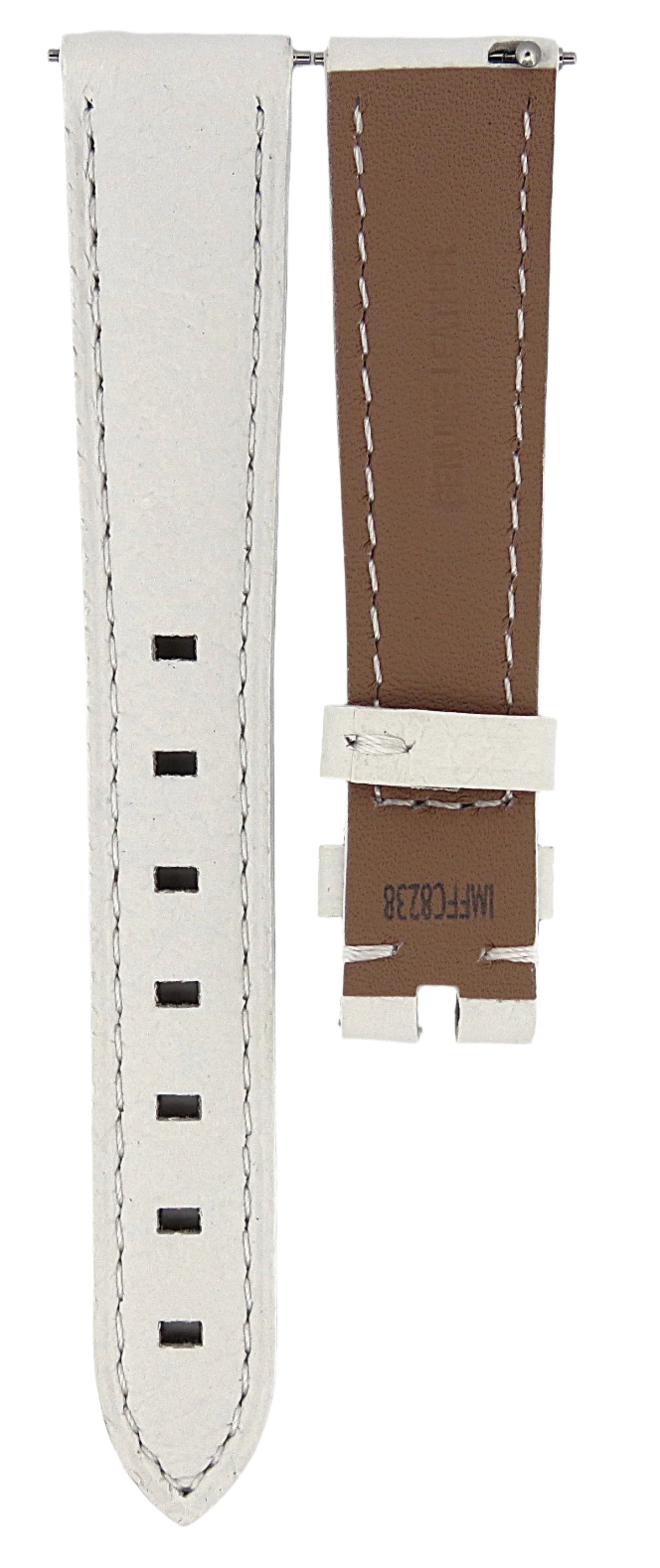 TAG Heuer Formula 1 FC8238 WBJ1412 White Calfskin Strap 15.5mm - Genuine OEM
