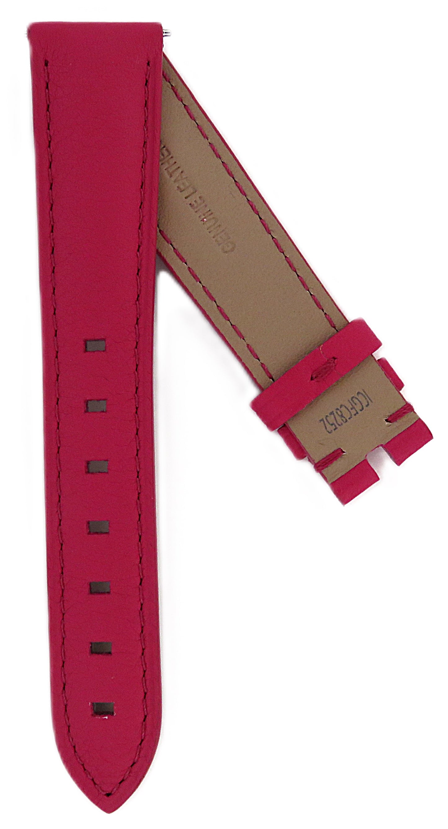 TAG Heuer Formula 1 FC8252 WBJ1312 Pink Calfskin Strap 17.5mm - Genuine OEM