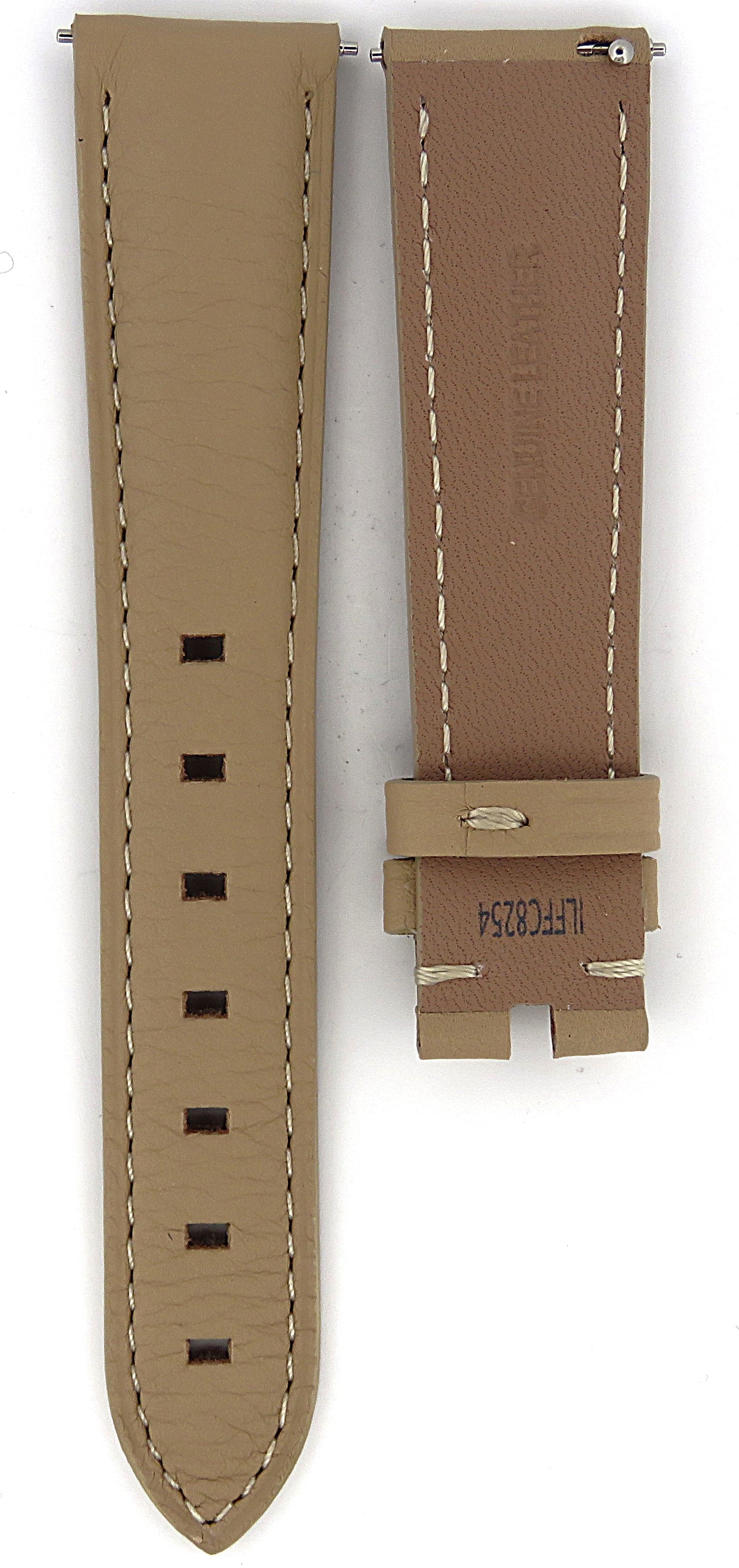 TAG Heuer Formula 1 FC8254 WBJ1312 Beige Calfskin Strap 17.5mm - Genuine OEM