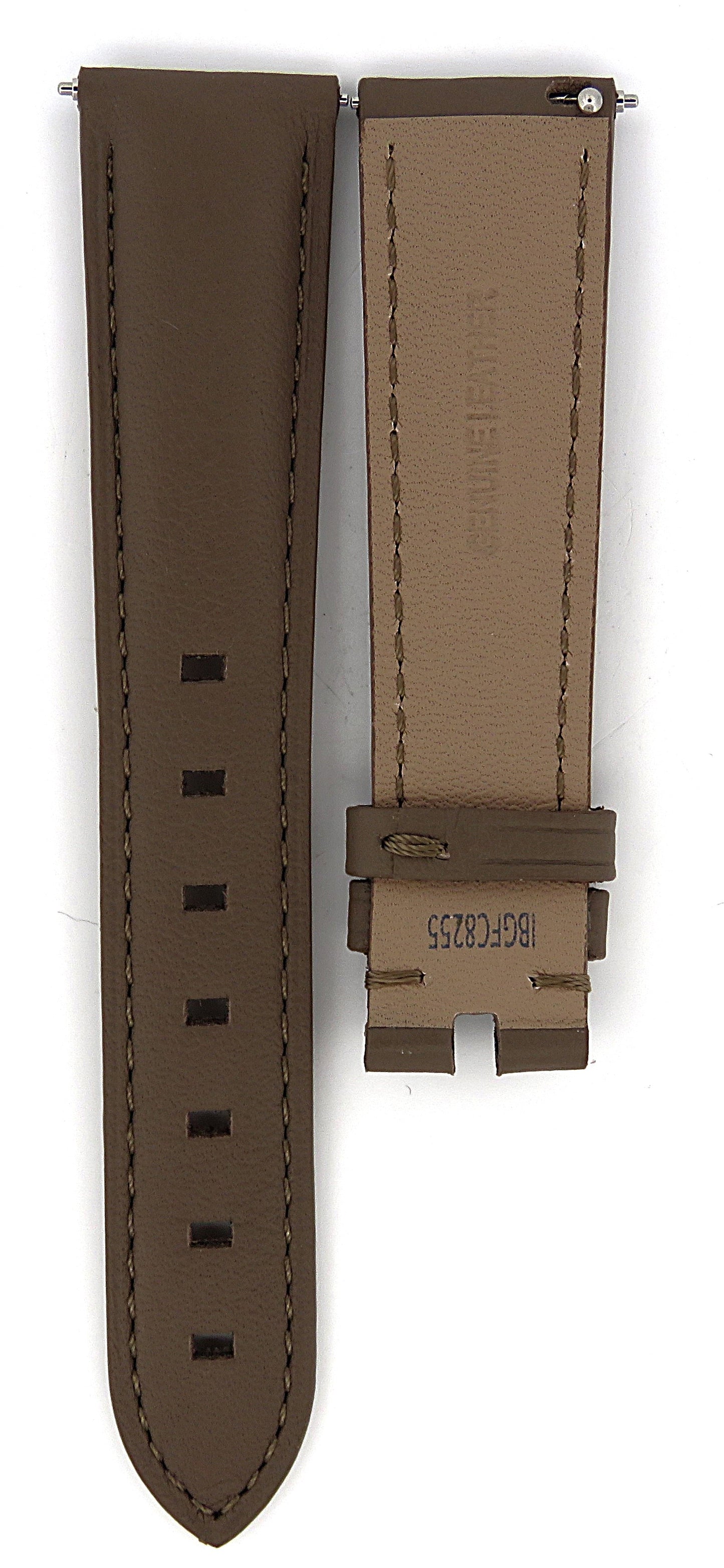 TAG Heuer Formula 1 FC8255 WBJ1312 Mole Grey Calfskin Strap 17.5mm - Genuine OEM