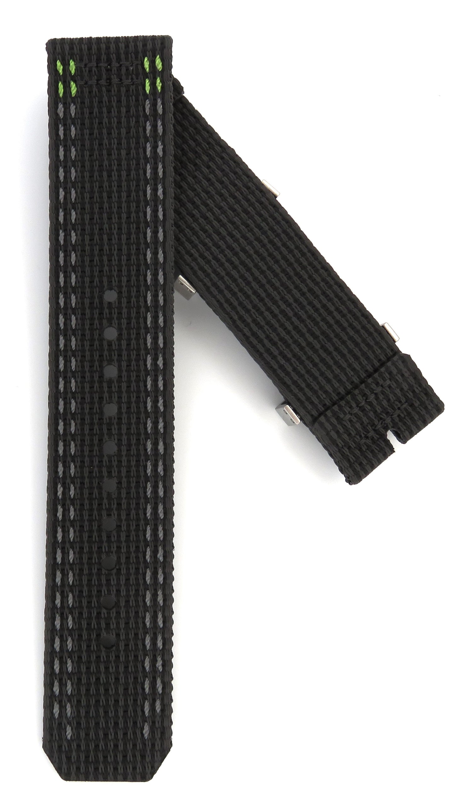 TAG Heuer Formula One FC8304 CAZ101AG Black, Grey and Yellow Fabric Strap 21.5mm - Genuine OEM