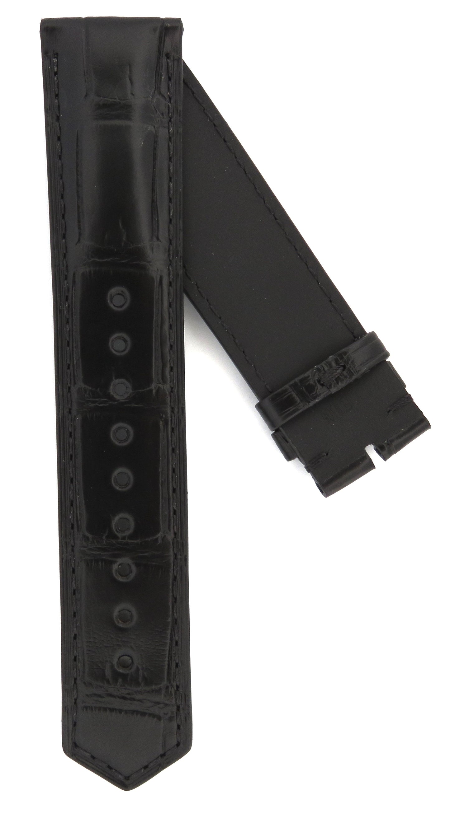 TAG Heuer Carrera FC8306 CBN2041 Black Alligator Strap 22mm - Genuine OEM