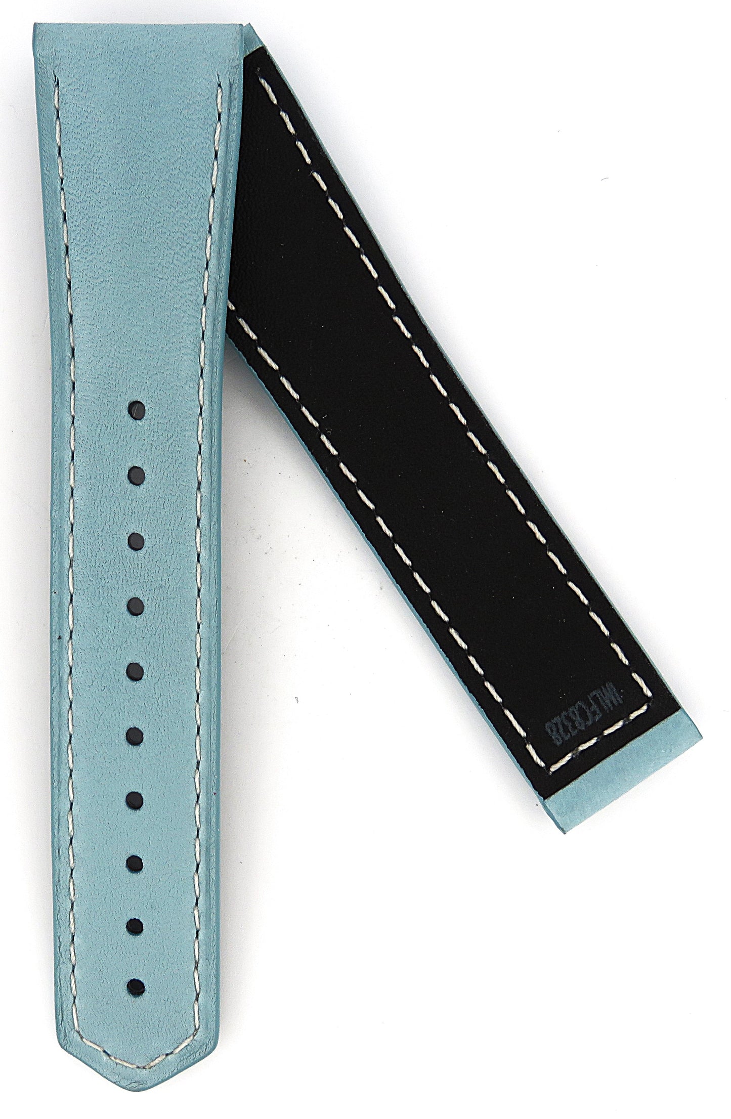 TAG Heuer Carrera FC8328 WBN2310 Light Blue Calfskin Strap 19mm - Genuine OEM