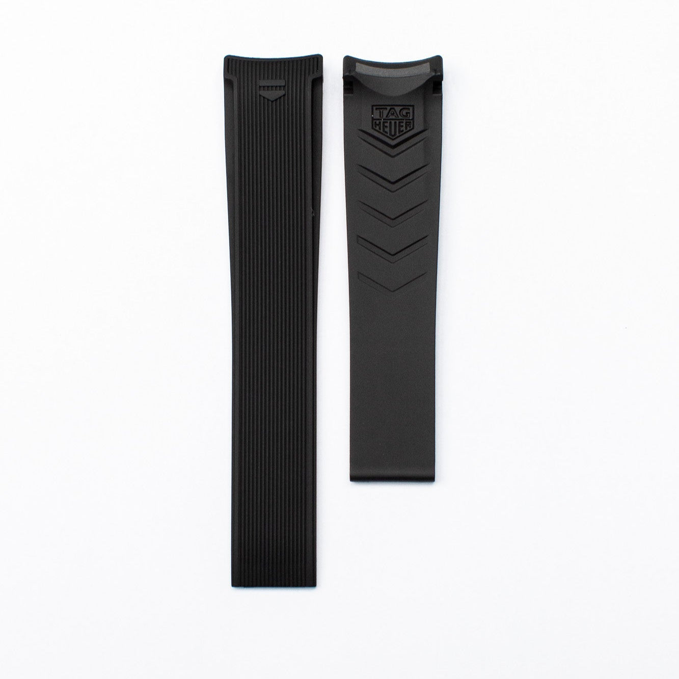TAG Heuer Aquaracer Premium FT6141 WAY101A Black Rubber Strap 21.5mm - Genuine OEM