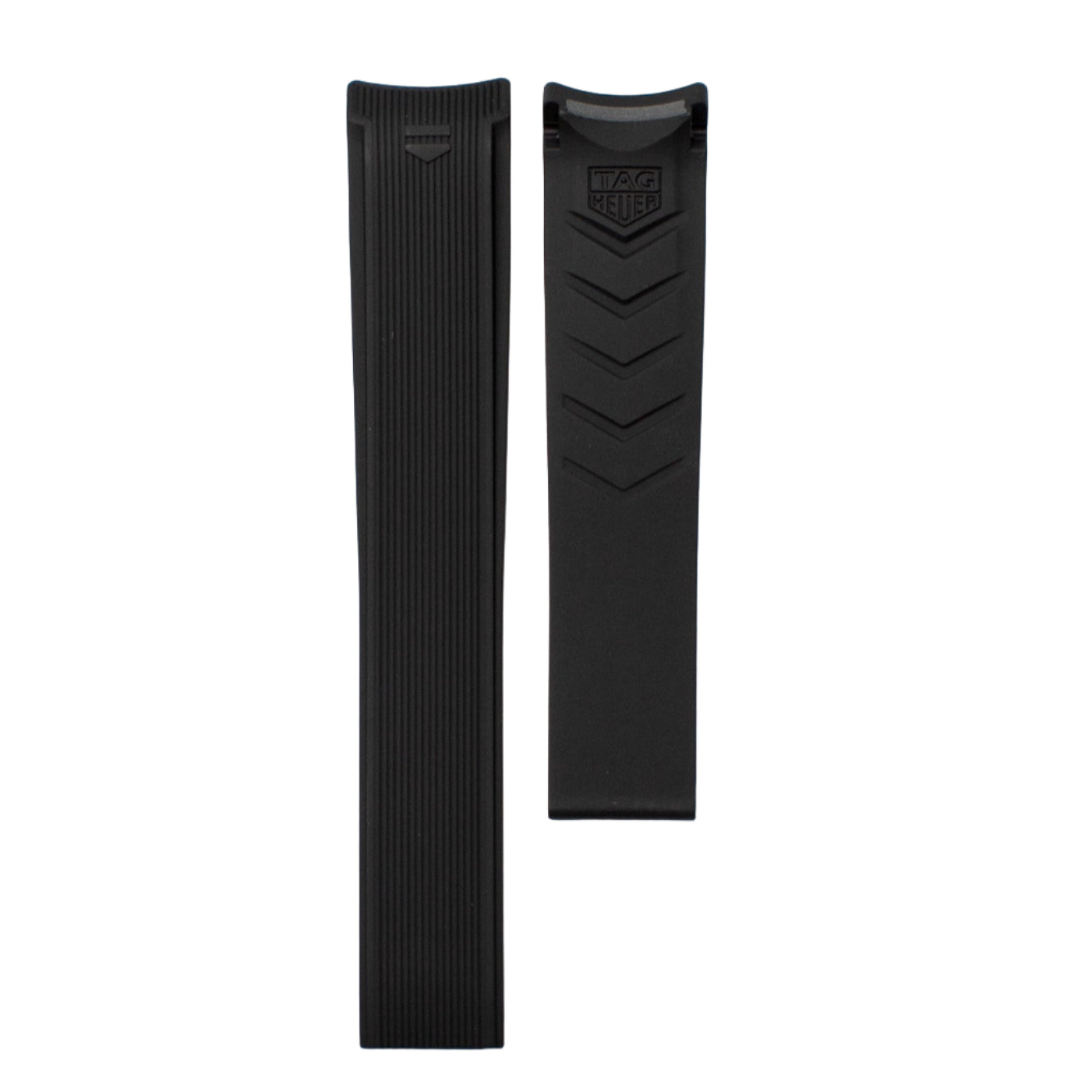 TAG Heuer Aquaracer Premium FT6151 WAY111A Black Rubber Strap 20.5mm - Genuine OEM