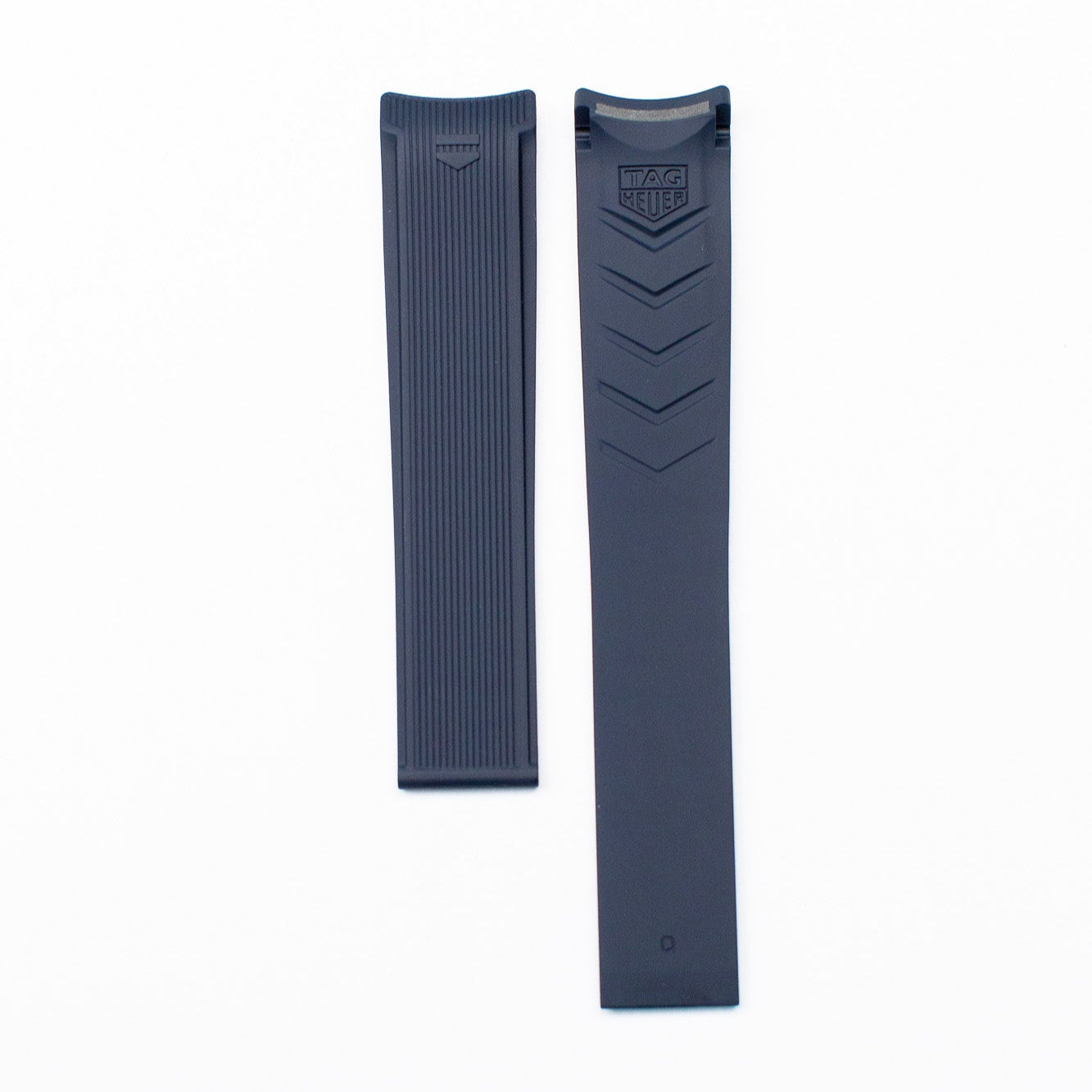 TAG Heuer Aquaracer Premium FT6155 WAY111C Blue Rubber Strap 20.5mm - Genuine OEM
