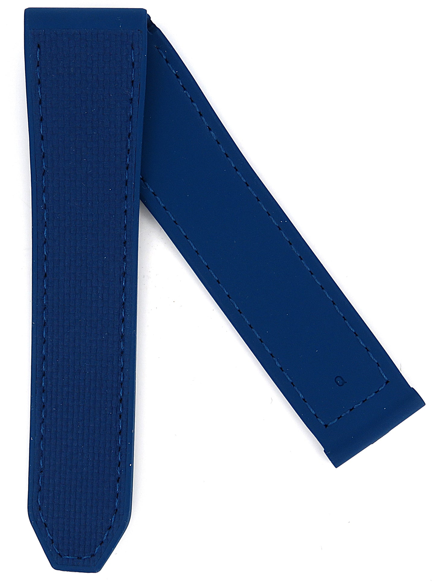 TAG Heuer Monaco FT6235 CBL2182 Blue Rubber Strap 22mm - Genuine OEM