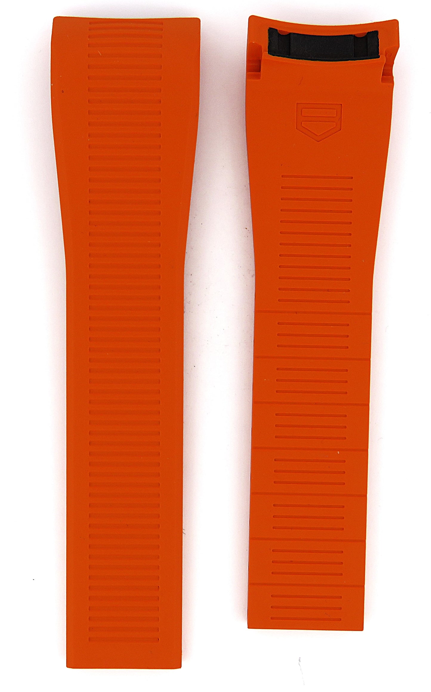TAG Heuer Aquaracer Premium FT6243 WBP5A8A Orange Rubber Strap 22.5mm - Genuine OEM