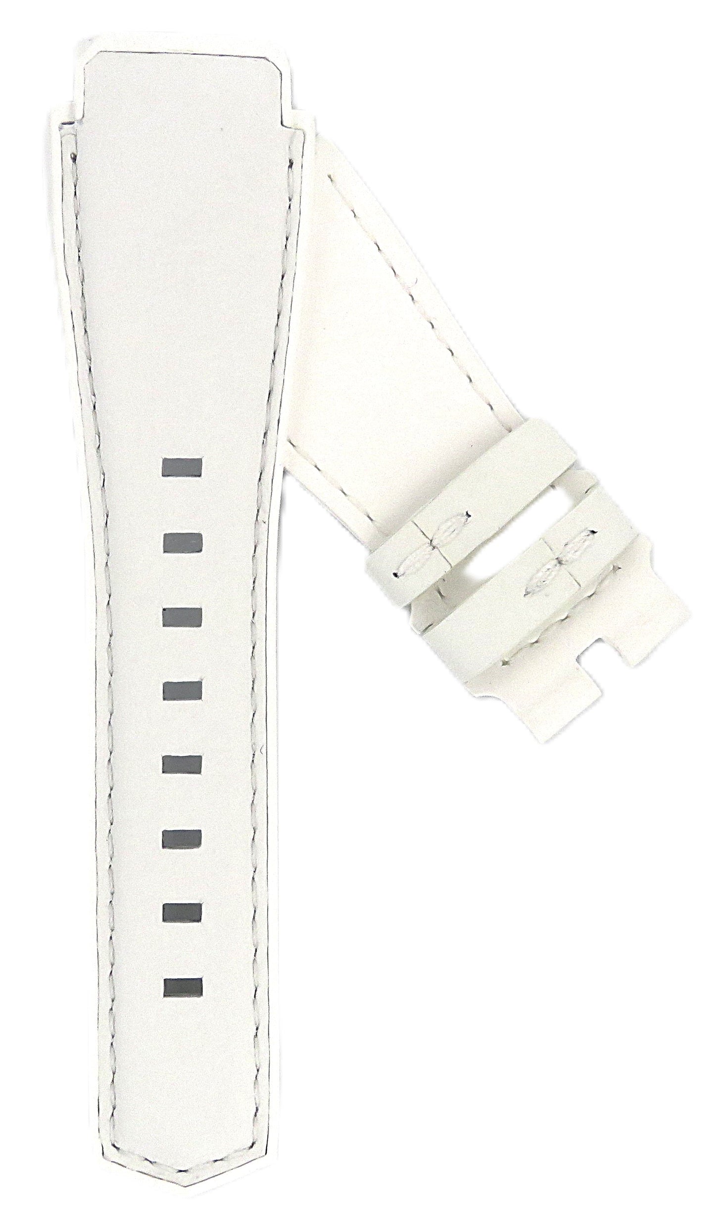 TAG Heuer Connected Modular 41 FT8045 SBF818000 White Rubber and Leather Strap 20mm - Genuine OEM