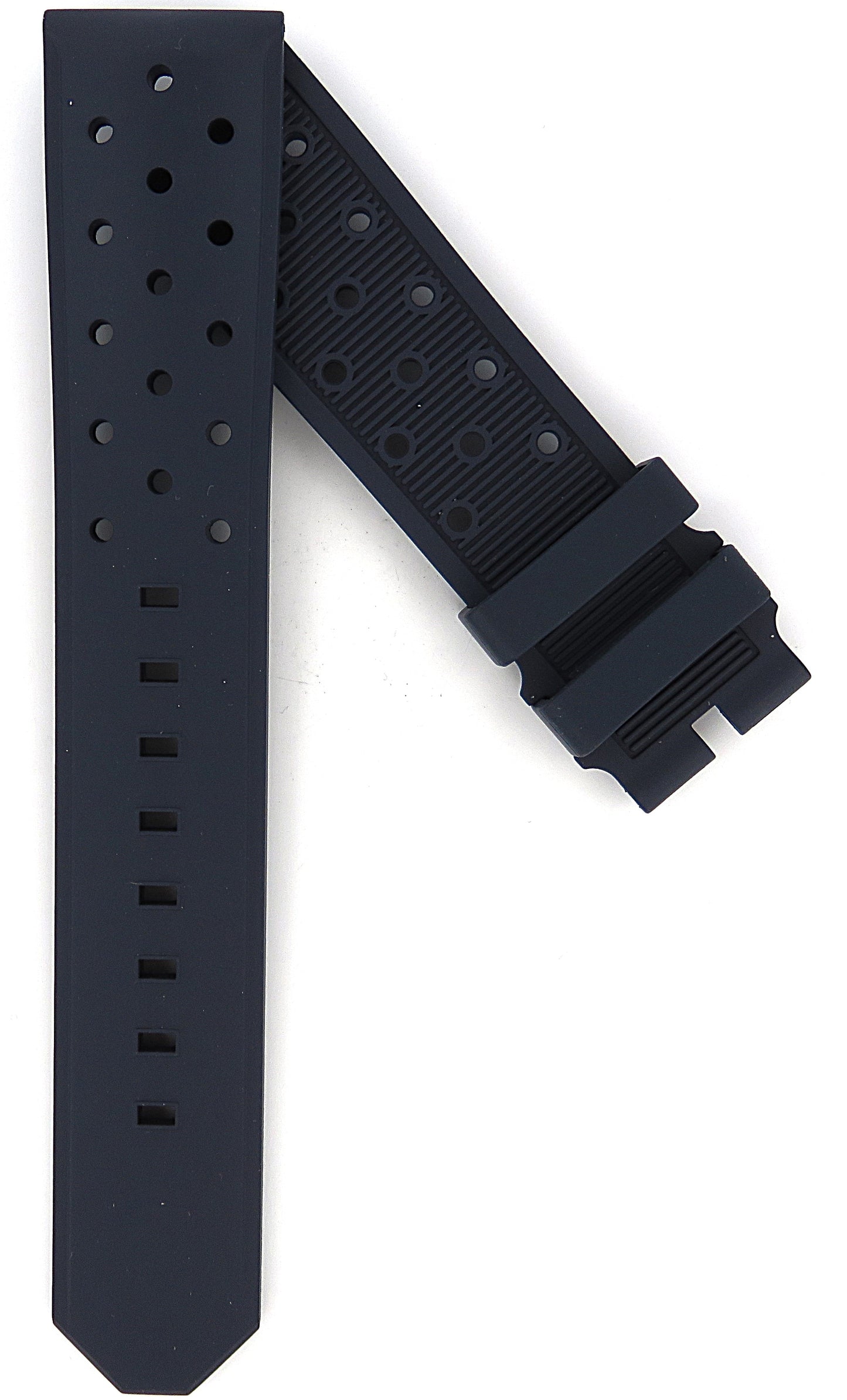 TAG Heuer Formula 1 FT8050 CAZ101A Blue Rubber Strap 21.5mm - Genuine OEM