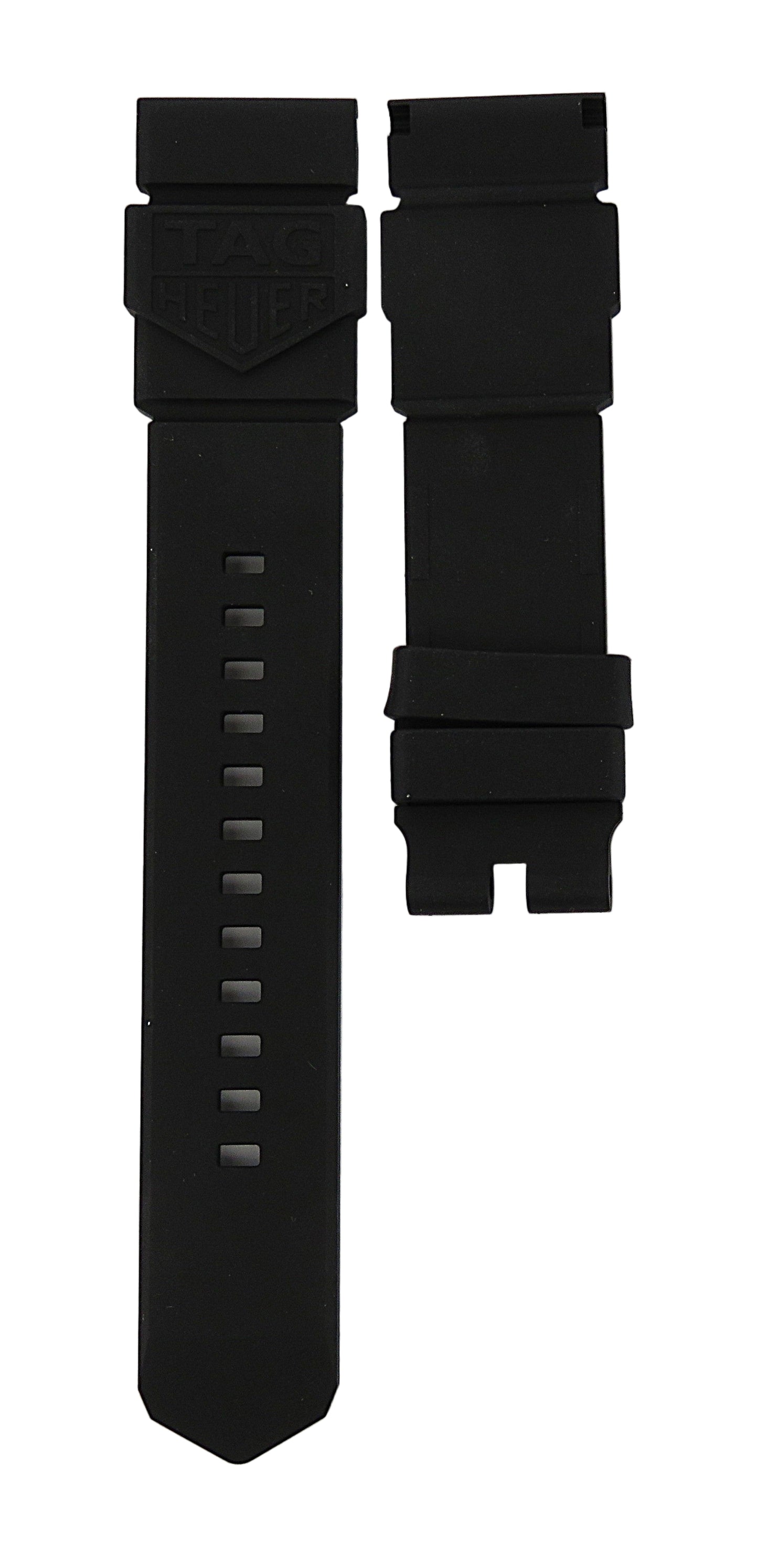 TAG Heuer Formula 1 FT8084 WBY1114 Black Rubber Strap 16.5mm - Genuine OEM