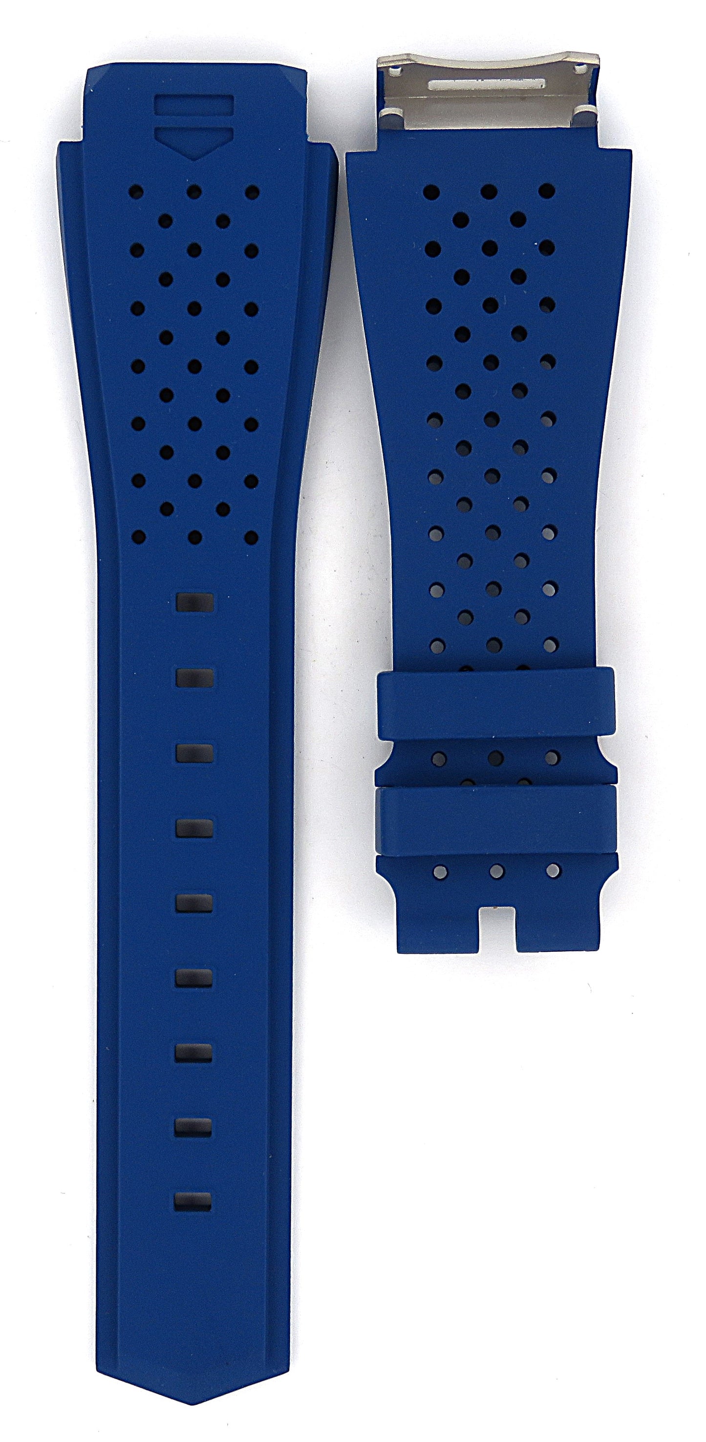 TAG Heuer Connected Modular 41 FTX8034 SBF818000 Blue Rubber Strap 20mm - Genuine OEM