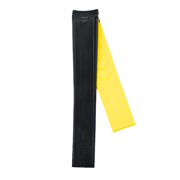 TAG Heuer FT6068 WAY211A Aquaracer Black/Yellow Rubber Strap 20.5mm - Genuine OEM