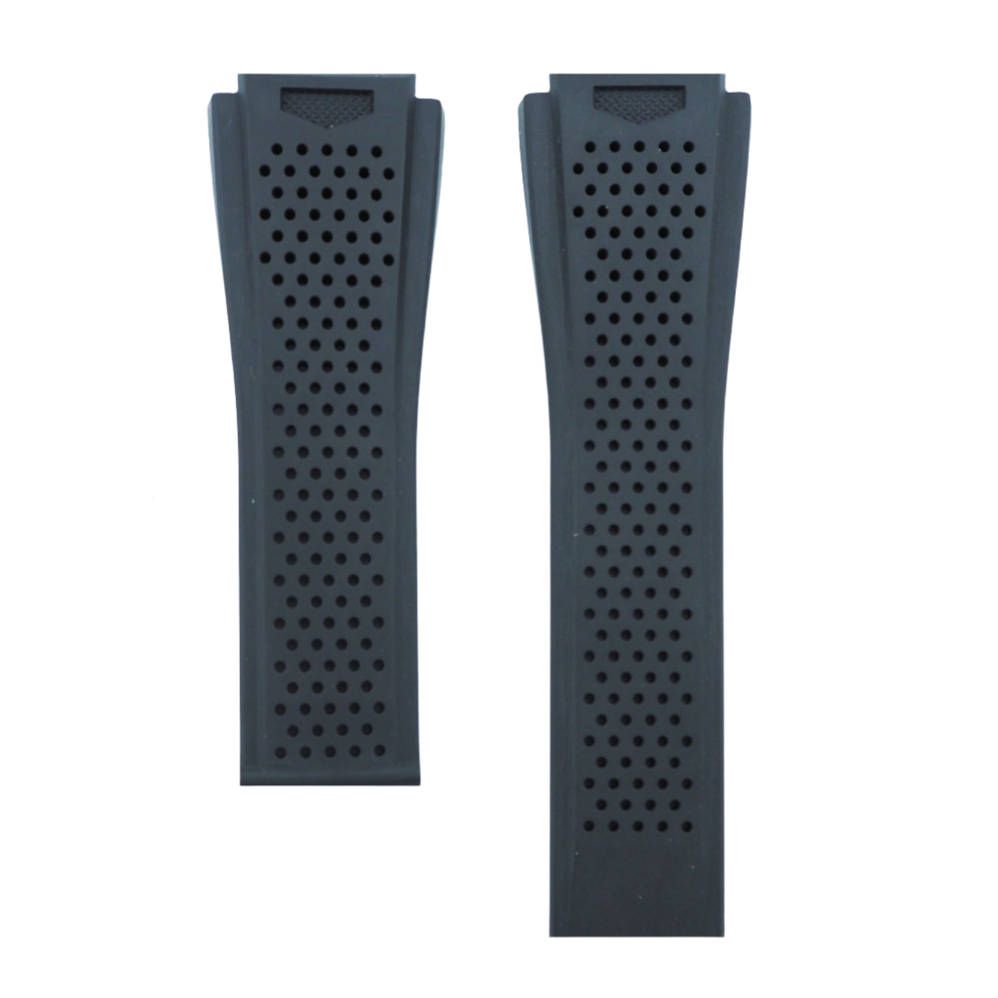 TAG Heuer FT6071 CAR2A90 Carrera Black Rubber Strap 22mm - Genuine OEM