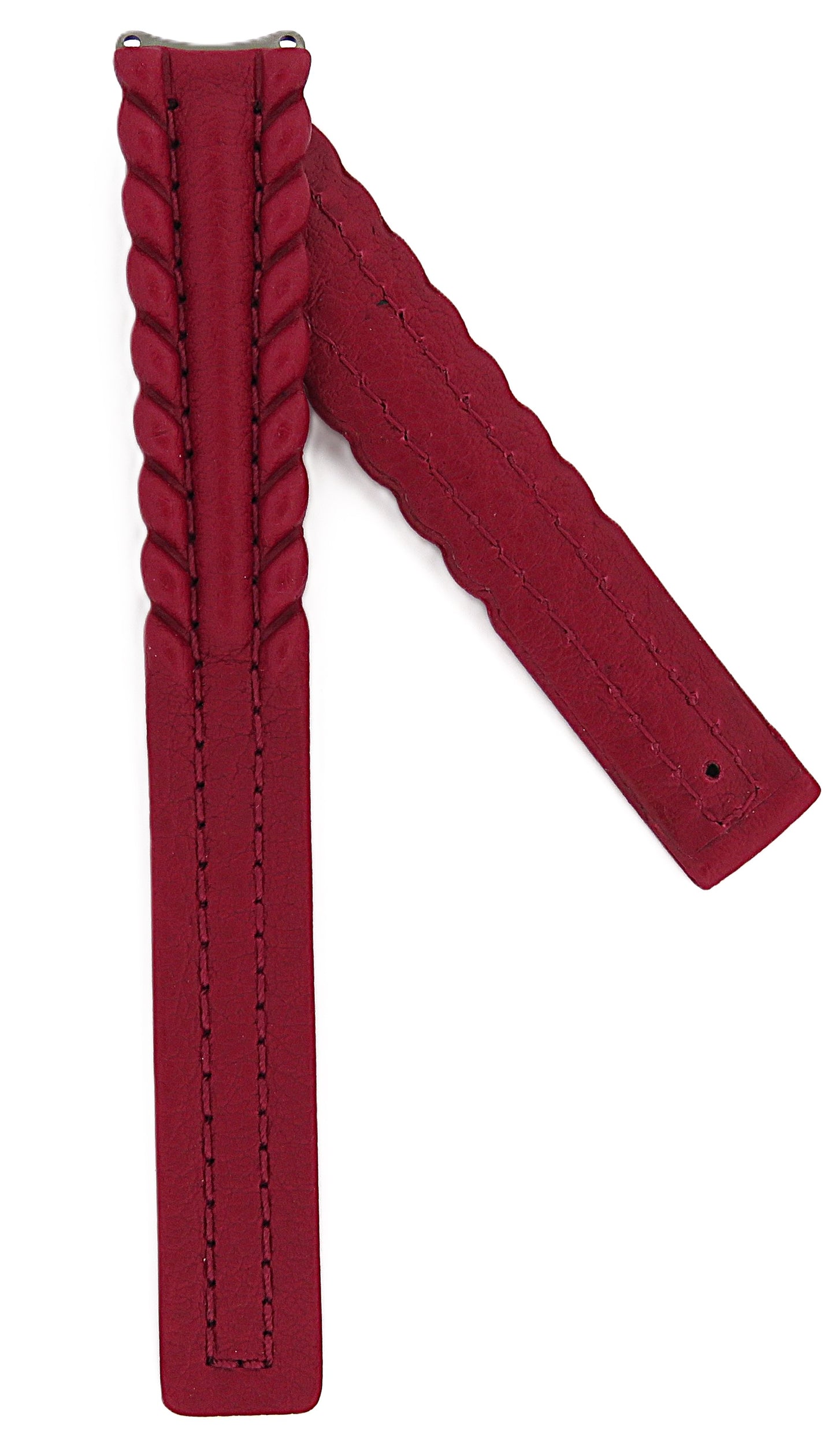 TAG Heuer 6000 FC6052 WH1311 Rose Mauve Calfskin Strap - Genuine OEM