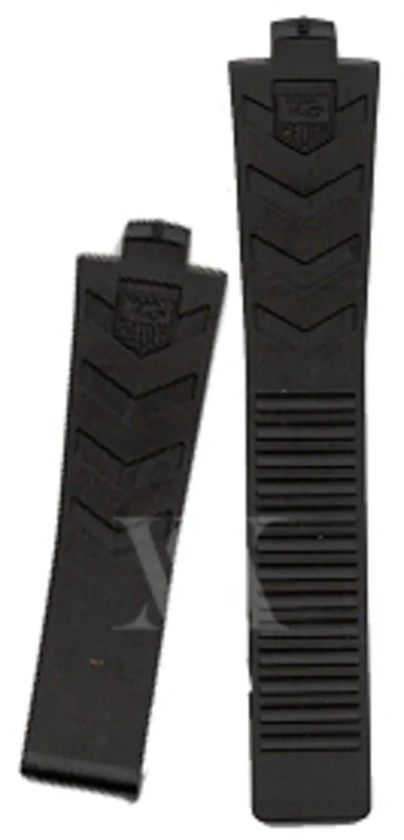 TAG Heuer Kirium FT6000 CL1110 Black Rubber Strap 9mm - Genuine OEM