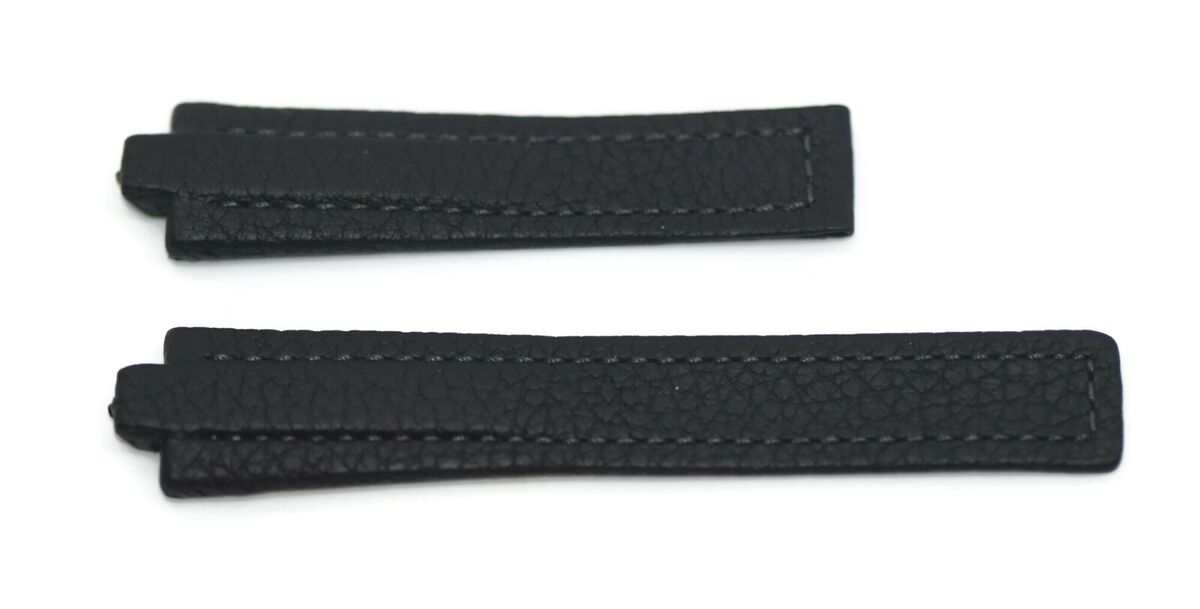 TAG Heuer FC6112 CL1110-0 Kirium Black Leather Strap 17mm - Genuine OEM