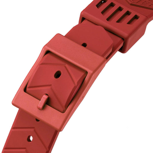 TAG Heuer Formula 1 BT0009 WA126E Red rubber / micro-blasted red plastic ardillon buckle 18.2mm - Genuine OEM