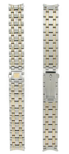 OMEGA Seamaster 120m 230.10.000 Bracelet 1501/823, Steel/Gold 18mm Ref 020DA1501823, 7612882038212- Genuine OEM
