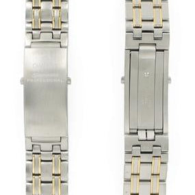 OMEGA Seamaster Diver 300M Bracelet 1502/824, 235.22.000 Steel/Gold 18mm Ref 020DA1502824, 7612882038229- Genuine OEM