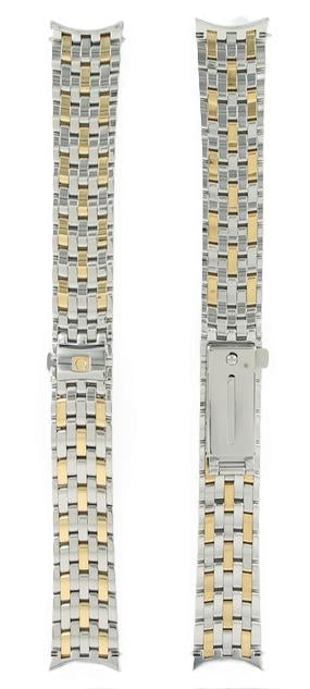 OMEGA De Ville Bracelet 1508/837, 413.20.37.00.80.01 Steel/Gold 19mm Ref 020DB1508837, 7612882651411  - Genuine OEM