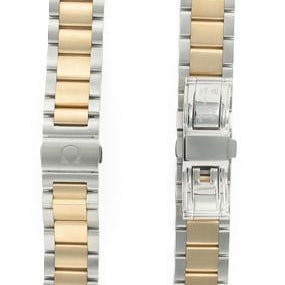 OMEGA Seamaster 231.20.39.21.06.002 Bracelet 1587/986 Steel/Gold 19mm Ref 020DB1587986, 7612882812645 - Genuine OEM