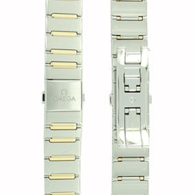 OMEGA Constellation 131.20.29.002.002 Bracelet Steel/Gold 17.6 mm Ref 020DBZ008038, 7613304222196 – Genuine OEM.
