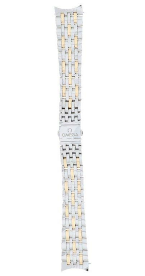 OMEGA De Ville 434.20.40.20.02.002 Bracelet Steel/Yellow Gold 19mm Ref 020DBZ015095, 7613304342498 – Genuine OEM