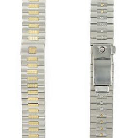 OMEGA De Ville Tennis 854.70.100 Bracelet 1427/100 Steel/Yellow Gold Ref 020DD1427100, 7612882037291 – Genuine OEM