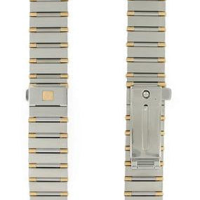 OMEGA Constellation 130.01.000 Bracelet 1448/431 Steel/Yellow Gold Ref 020DE1448431, 7612882037147 – Genuine OEM