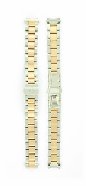 OMEGA Seamaster 231.20.30.20.06.001 Bracelet 6587/987 Steel/Rose Gold 14 mm Ref 020DG6587987, 7612882808822 – Genuine OEM