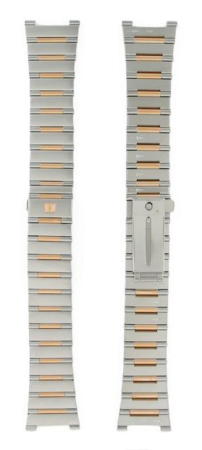 OMEGA Constellation Bracelet 1551/861 Stainless Steel / Rose Gold 23.20 mm Ref 020DI1551861, 7612882506261 – Genuine OEM