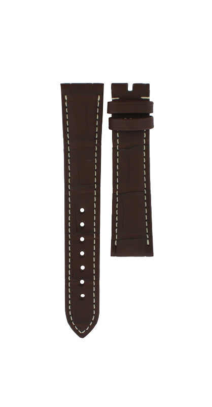 OMEGA Alligator Tec Leather Strap 311.63.40.30.02.001 Brown Tongue Ref 032CUZ003330 EAN 7613304113258 – Genuine OEM