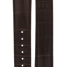 OMEGA Speedmaster 220.23.41.21.02.001 Alligator Brown Leather Strap 20mm Ref 032CUZ007464, 7613304193687 - Genuine OEM