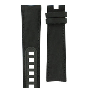 OMEGA Speedmaster 311.92.44.51.01.003 Strap Reinforced Fabric Black 21mm Ref 032ZSZ000008, 7613304020181 – Genuine OEM.