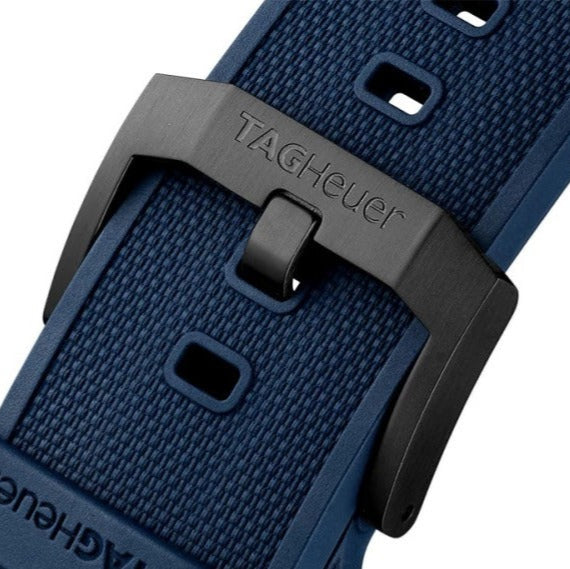 TAG Heuer FC1133 Formula 1 CAZ101AZ Satin finished Black DLC Steel Buckle 20.3 mm- Genuine OE