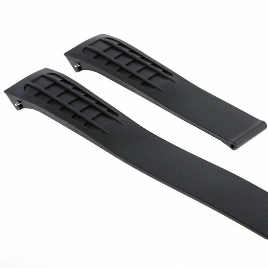 TAG Heuer SLR FT6009 CAG2111 Black Rubber Strap 22mm - Genuine OEM