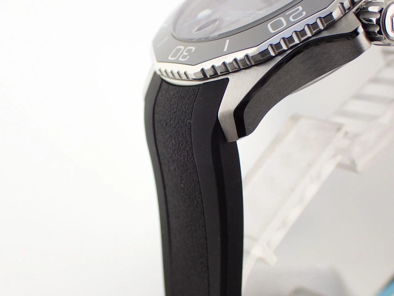 TAG Heuer Aquaracer Premium FT6257-00 WBP5110 Black Rubber Strap 21mm - Genuine OEM