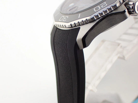 TAG Heuer Aquaracer Premium FT6257-00 WBP5110 Black Rubber Strap 21mm - Genuine OEM