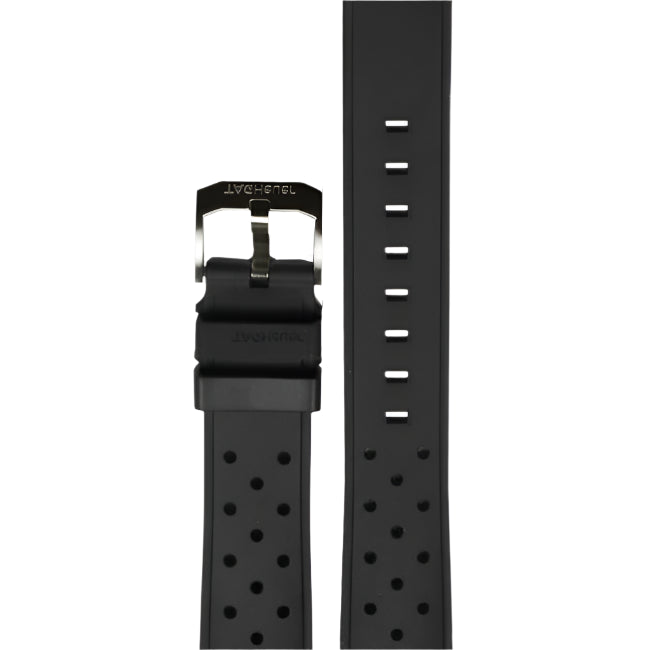 TAG Heuer Formula 1 F1 BT0725 Black Rubber Strap 19.6mm - Genuine OEM