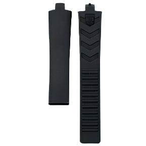 TAG Heuer Kirium FT6001 WL1310 Black Rubber Strap 6.9mm - Genuine OEM
