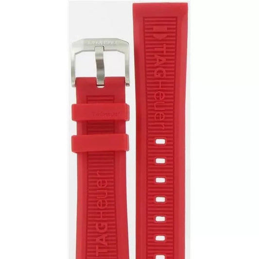 TAG Heuer Formula 1 F1 CAH1114 BT0715 Red Plastic Strap - Genuine OEM