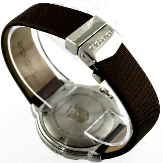 TAG Heuer Formula 1 FC6221 WAC1217 Chocolate Zanni Strap 17mm - Genuine OEM