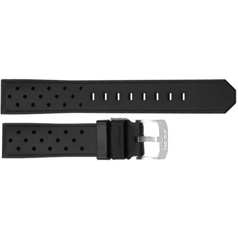 TAG Heuer Formula 1 F1 BT0725 Black Rubber Strap 19.6mm - Genuine OEM