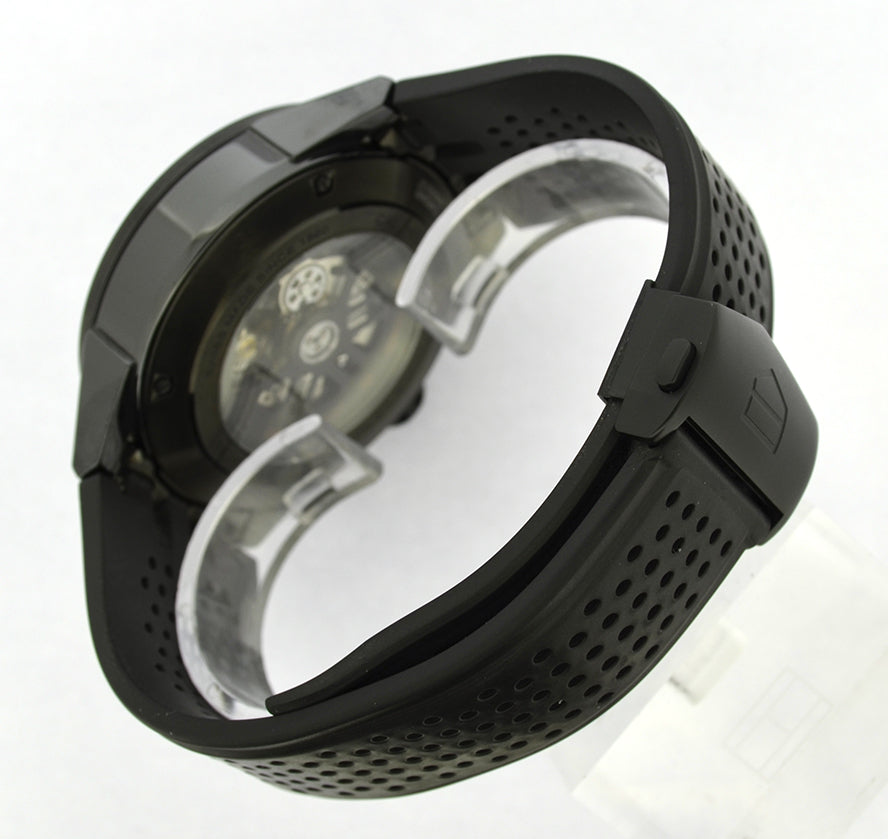 TAG Heuer Carrera Heuer 01 FT6071 CAR2A90 Black Rubber Strap 22mm - Genuine OEM