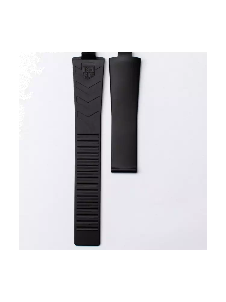 TAG Heuer Kirium FT6000 CL1110 Black Rubber Strap 9mm - Genuine OEM