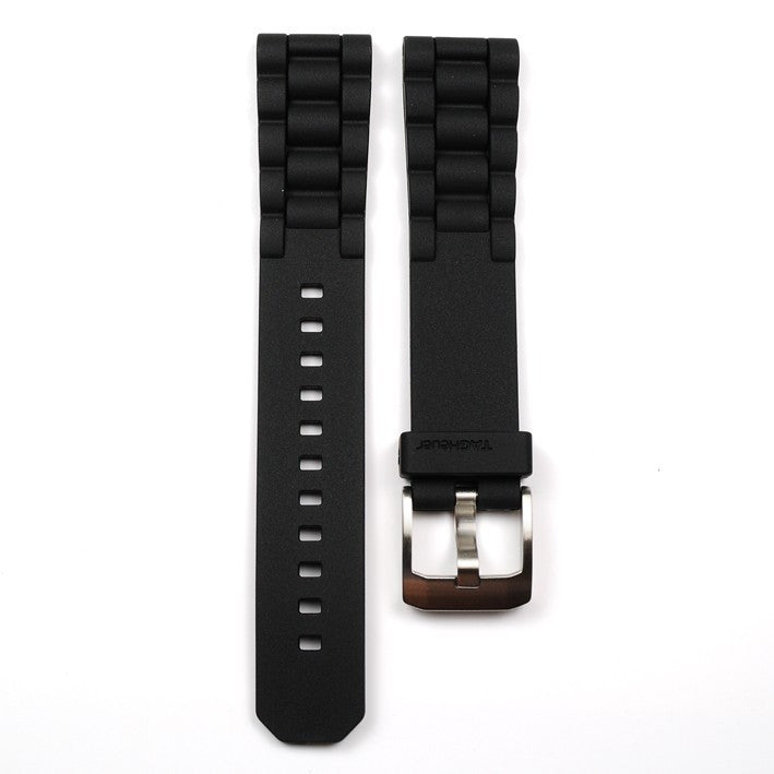TAG Heuer Formula 1 BT0711 Black Rubber Strap 17mm - Genuine OEM